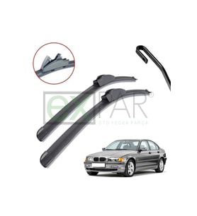 BMW 3 SERİSİ E46 ÖN SİLECEK SÜPÜRGESİ TAKIMI 1998 - 2005 MODEL SEDAN HATCHBACK