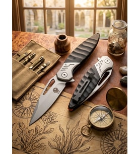 Knivox Browning G10 Saplı Taktik Katlanır Bıçak – D2 Çelik Spear Point Namlu