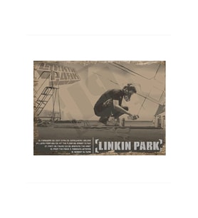 25cmX35cm Ahşap Tablo Linkin Park