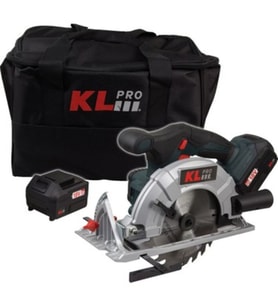 KLPRO Klpro Şarjlı Daire Testere Kömürsüz 18V 4.0Ah 165Mm
