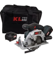 KLPRO Klpro Şarjlı Daire Testere Kömürsüz 18V 4.0Ah 165Mm