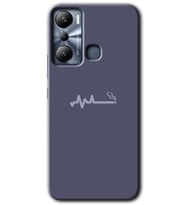 İnfinix Hot 20i Kılıf HD Desen Baskılı Kılıf - Sigara Zararlıdır