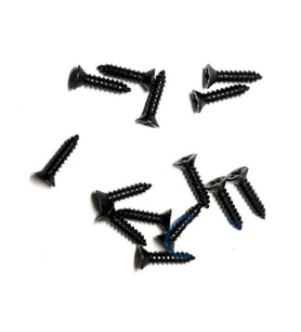 Klips, Menteşe, Ayak, Ağaç, Sunta Vidası 2,2x6,5mm - Siyah 100 Adet