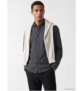LCW Vision Yeşil Regular Fit Erkek Gömlek