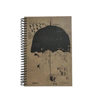 PAPİRÜS  KRAFT SERT KAPAK SPİRALLİ 19X27 80YP. KARELİ DEFTER