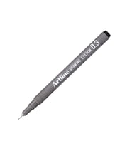 Artline Çizim Kalemi 0.3 MM Siyah (12 Li Paket)