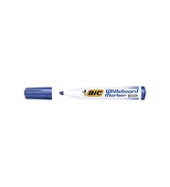 Bic Velleda Eco Yuvarlak Uçlu Beyaz Tahta Kalemi Mavi (12 Li Kutu)