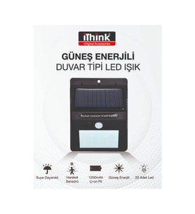 Ithink Güneş Enerjili Led Aydınlatma Dış Mekan
