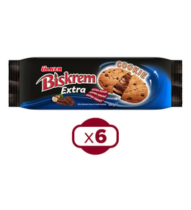 Ülker Biskrem Extra Cookie 184 Gr x 6 Adet
