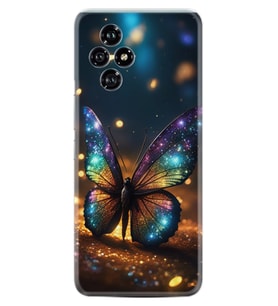 Honor 200 Kılıf Boutique Baskılı Resimli Rengarenk Kelebek Pcode -097