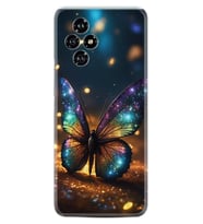 Honor 200 Kılıf Boutique Baskılı Resimli Rengarenk Kelebek Pcode -097