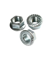 Altıköşe Flanşlı Somun M6 - 10 Adet
