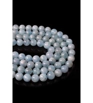 12 MM Akuamarin Taşı Dizi A (Mavi)