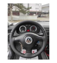 Volkswagen Bora Dikmeli Deri Direksiyon Kaplama