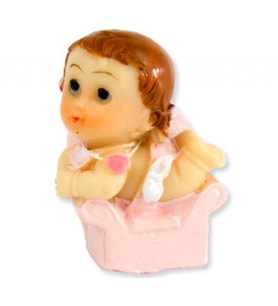 20 Adet Bebek tahtta oturan pembe pk1-