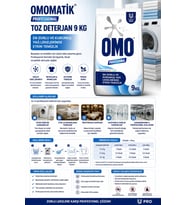 Omomatik Pro Toz Deterjan 9 Kg