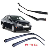 Vw Jetta Ön Silecek Kolu ve Süpürgesi Seti 2006 - 2010
