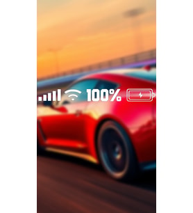 Batarya Pil Wifi Icon 25 X 3 Cm Oto Sticker Araba Cam Sticker Beyaz