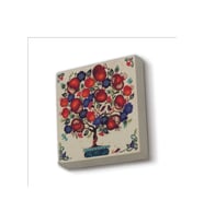 Nar Ağacı Baskılı Taş Magnet 5X5