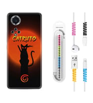 Huawei Nova Y70 Y90 Nova 9 SE  Kılıf Kablo Koruma Spiral Silikon Catrudo 1679