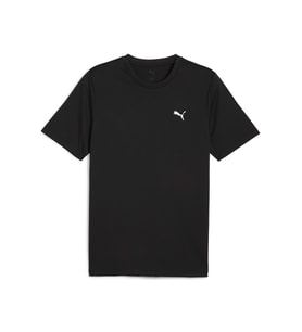 Puma 682542-02 ESS Small Logo Poly Tee Tişört Erkek T-Shirt (Siyah)