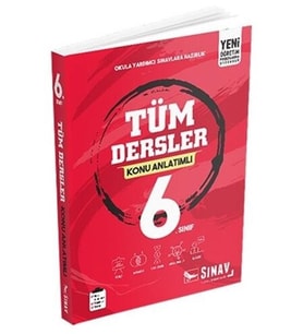 6. Sınıf Tüm Dersler Konu Anlatımlı Sınav Yayınları