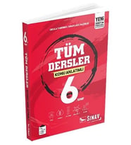 6. Sınıf Tüm Dersler Konu Anlatımlı Sınav Yayınları