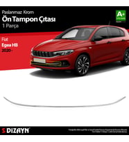 Fiat Egea HB Krom Ön Tampon Çıtası 2020 Üzeri