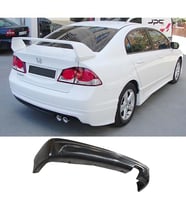 Honda Civic Fd6 Mugen Arka Ek Mat Siyah Sağ Çift 2006-2011 Arka-difizör-bodykit-ek-karlık