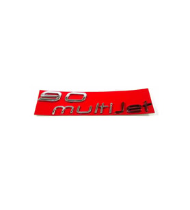 FIAT Doblo Multijet 90 Bagaj Yazısı 125mm-30mm 2009-2015 51902211