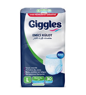 Giggles Külotlu Yetişkin Hasta Bezi Large 30 Adet