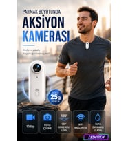 Göğüse Takılabilir Mıknatıslı 1080P Mini Aksiyon Kamera Geniş Açı POV Kask Kamerası