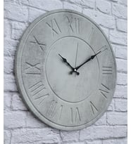 Markakanvas  Duvar Saati (Çap 50 cm - 80 cm ) (Gri)