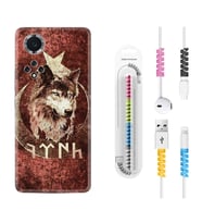 Huawei Nova Y70 Y90 Nova 9 SE  Kılıf Kablo Koruma Spiral Silikon Göktürk 3 1412