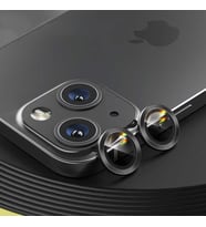 iPhone 15 Uyumlu Gerçek Safir Lens Koruyucu Görüntü Kalitesini Bozmayan Netlik (Siyah)