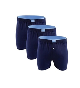 Giyim Huma One Erkek  Havlu Bel Düz Boxer 2174 3 Adet