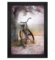 Manzara Temalı Kanvas Tablo 50 x 70 cm Siyah Çerçeve