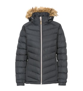 Trespass FAJKCAN20002 NADINA - FEMALE PADDED JKT Black Kadın Outdoor Ceket (Siyah)