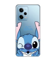 Redmi Note 12 Pro 5G Uyumlu We Love Stitch Desenli Şeffaf Telefon Kılıfı