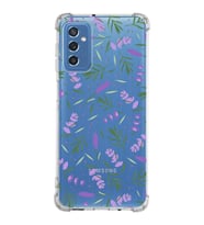 PrintiFy Samsung Galaxy M52 Uyumlu Water Color 3 Baskılı Şeffaf Köşe Korumalı Antişok Kılıf