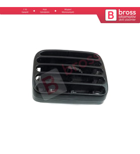 Renault Clio 2 Symbol için Havalandırma Izgarası Sol Siyah 7702258279