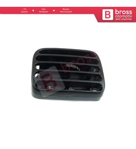 Renault Clio 2 Symbol için Havalandırma Izgarası Sol Siyah 7702258279