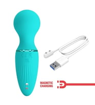 MorGece 10 Fonksiyonlu Manyetik Şarjlı Mini Masaj Vibratörü