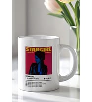 Stargirl Lana Del Rey Tasarımlı 330ml Baskılı Beyaz Seramik Kupa Bardak