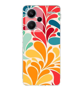 PrintiFy Xiaomi Redmi Note 13 Pro 4G ile Uyumlu Retro Color 5  Kamera Korumalı Şeffaf  Kılıf