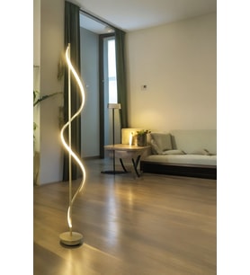 Violet Modern Tasarım Eskitme Renk Gün Işığı Ledli Salon - Yatak Odası Led Lambader