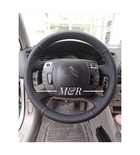 Citroen C5 Orjinal Deri Direksiyon Kaplama