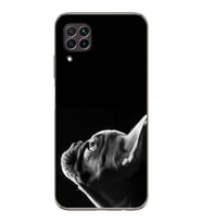 PrintiFy Huawei P40 Lite ile Uyumlu Köpek 1 Kamera Korumalı Şeffaf Kılıf