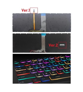 MSI GT73VR 7RE Titan SLI Klavye V1 Işıklı (RGB)