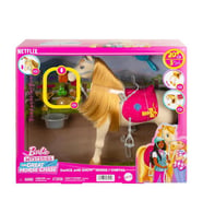 Barbie Gizemleri Büyük At Kovalamacası Dans ve Gösteri Atı HXJ42